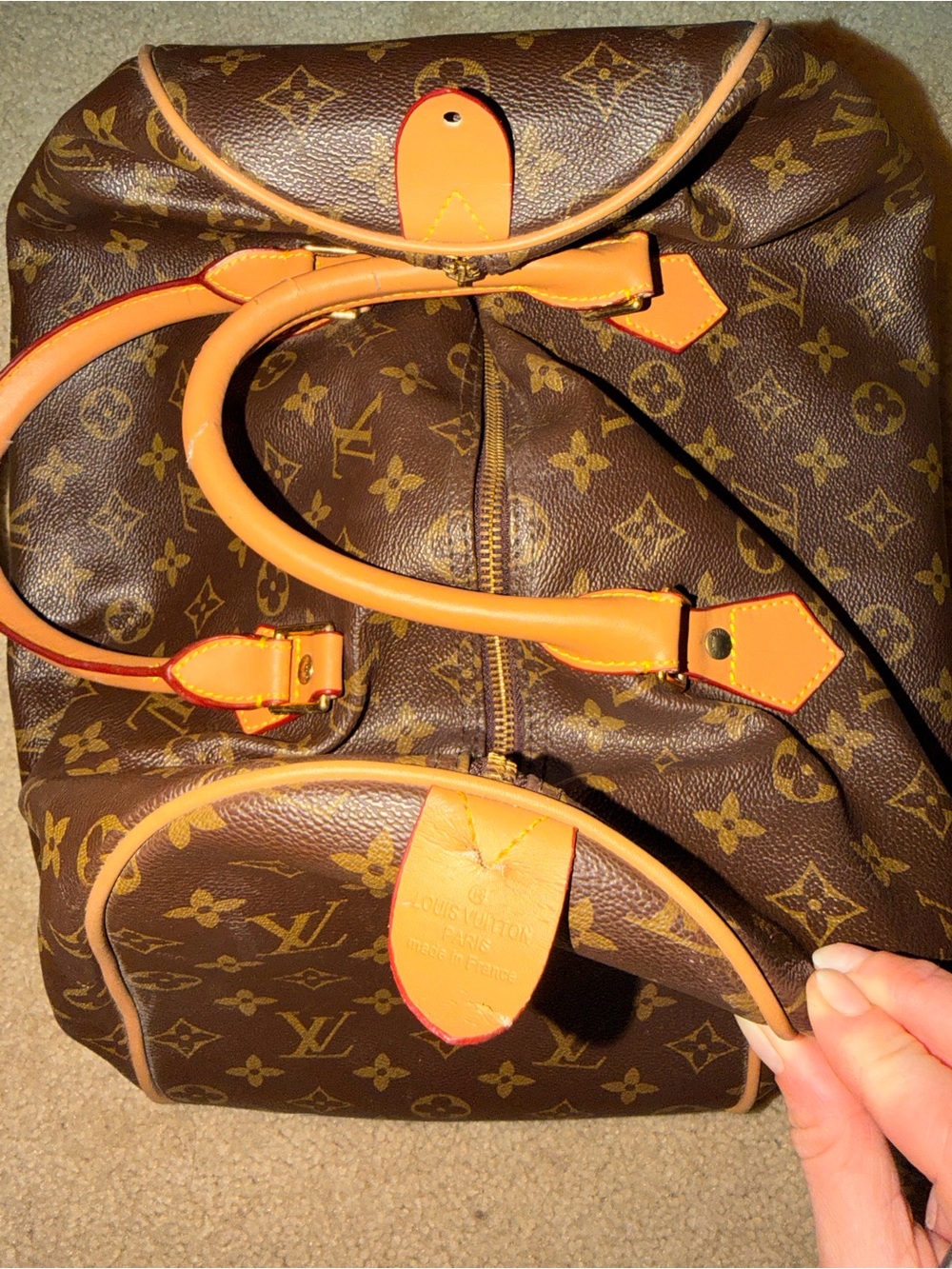 Louis Vuitton Brown Monogram Speedy 40 - Picture 6 of 7